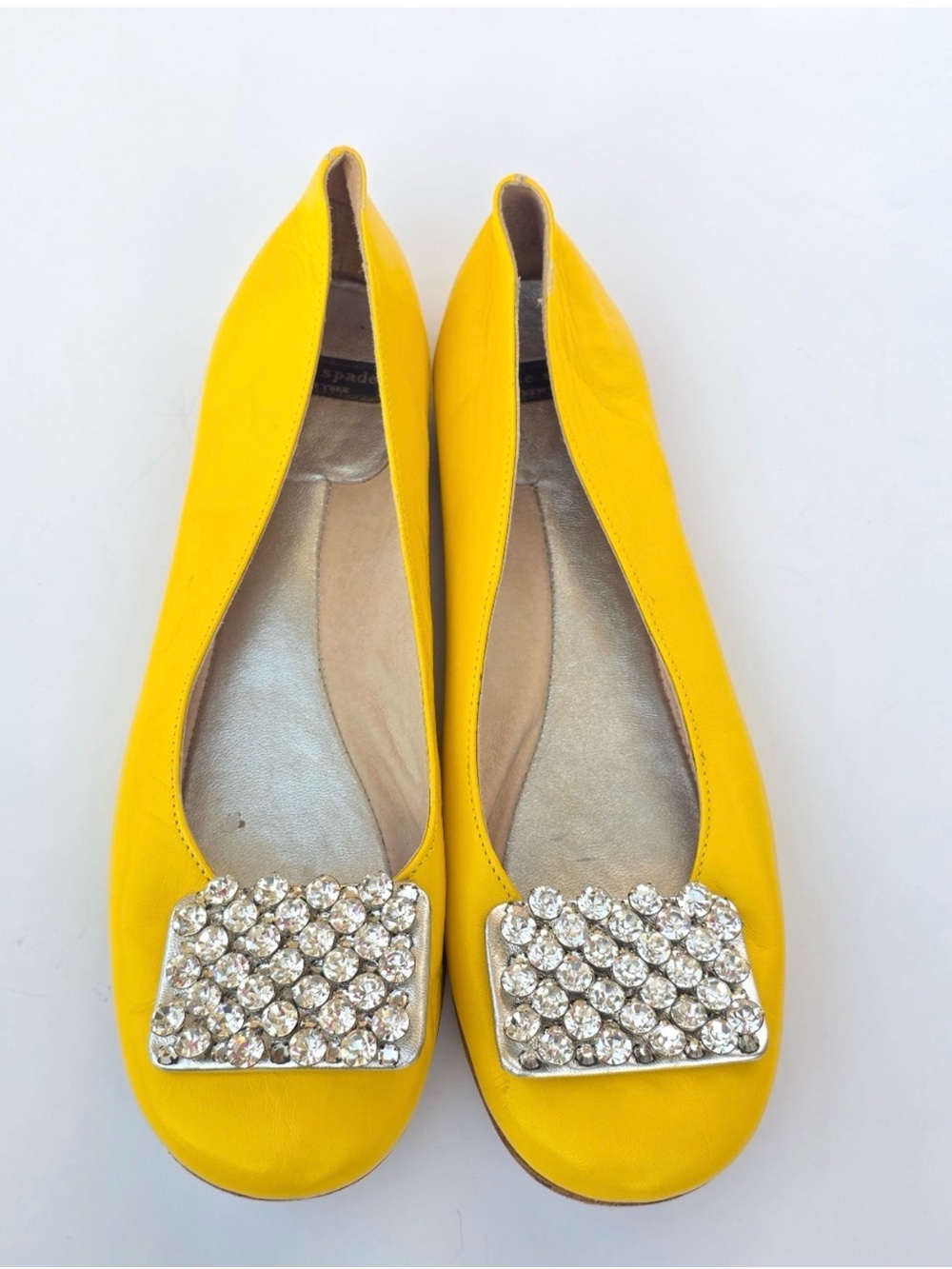 Kate Spade Norella Ballet Flats - Yellow 9M